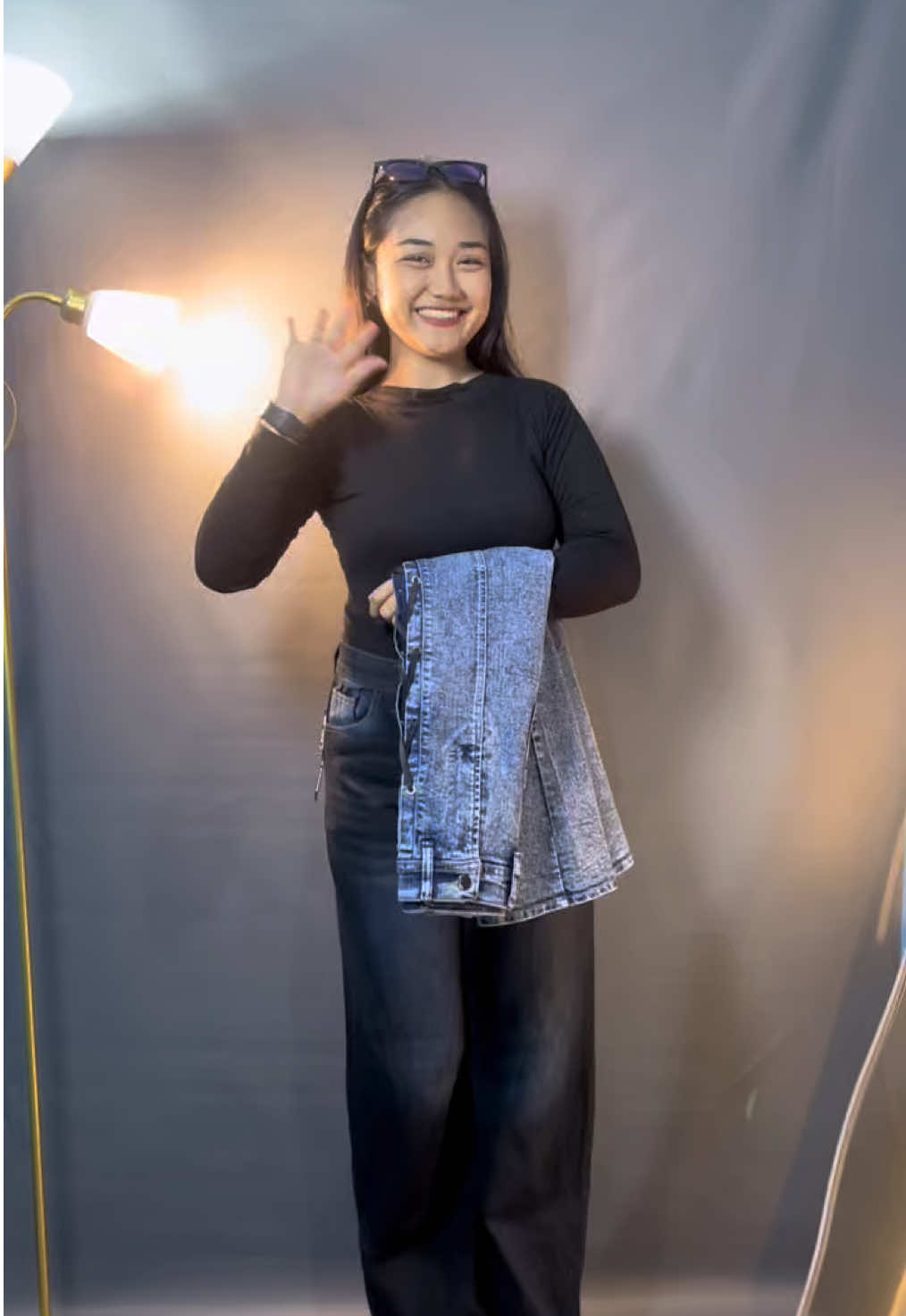 Rok Nikita Skirt Jeans Motif Tali✨ #rokjeans #rokpanjang #rokwanita #outfitideas #fyp 