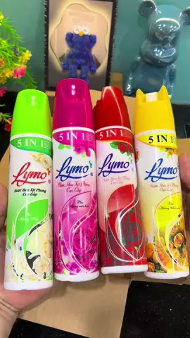 Combo 4 chai xịt phòng tinh dầu nước hoa Lymo #emkieutaphoa #xitphong #xitphonglymo #lymo #xitphongnuochoa