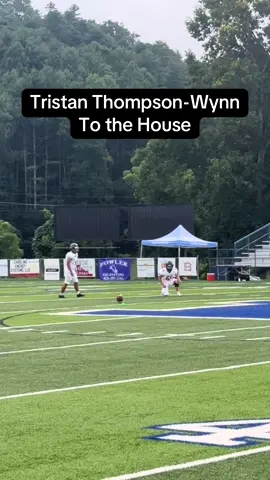 See Tristan Thompson-Wynn return the opening kickoff for a touchdown. #wncfootball #highschoolhuddle 