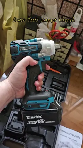 Pre order : 7 - 12 days process 🇹🇼 📥🔄 Cash on Pick up  Excellent quality!! Very powerful!! Makita Electric Screwdriver Power Tools ✅ Makita Electric Impact Wrench Brushless Cordless Electric Wrench  ✅✅ 1 set includes 1pc electric screwdriver + 2pcs 18V 5.0AH battery + 1pc charger + some handy tools 💯 actual photos of our customer's order ✅ It's compatible with Makita 18V 5.0AH Li-ion Battery   ✅ It's also an electric drill ✅ It's a universal voltage charger, it can be used all around the world  #everyone  #highlights  #follower  #friends  #fb  #onlineshopping  #seller  #taiwan 