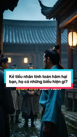 Trước khi kẻ tiểu nhân tính toán hãm hại bạn, họ sẽ có những biểu hiện gì? #trietlycuocsong #baihoccuocsong #sachhay 