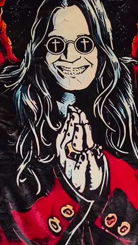 #ozzyosbourne #princeofdarkness🖤🖤 #restinpeace #blanket #viralvideo 