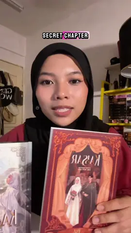 Secret Chapter memang lain dari yang lain🤭👀 #nukilanbirunibooks #booktokmalaysia #novelkaisar #fyp 