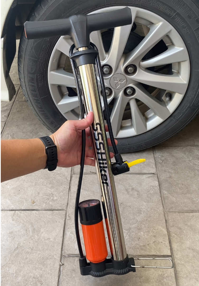 สูบลมแรงดันสูง 160PSI มีเกวัดลมในตัว ใช้สูบยางรถยนต์ มอเตอร์ไซค์ จักรยาน ห่วงยาง ลูกบอล #ที่สูบลม #ที่สูบลมรถ #ที่สูบลมจักรยาน #ที่สูบลมมอเตอร์ไซค์ #ที่สูบลมแบบใช้เท้าเหยียบ 