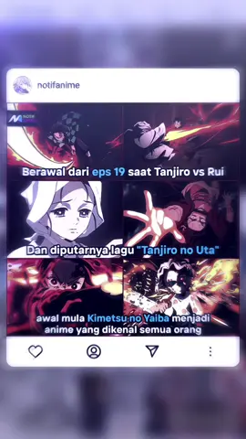 Jadi ingat awal penayangan KNY, jarang banget dilirik padahal grafiknya sangat bagus. Dan ketika eps 19 rilis, anime nya viral dan langsung naik sampe sekarang. ib : @Notifanime #demonslayer #kny #kimatsunoyaiba #hasira #tanjiro 