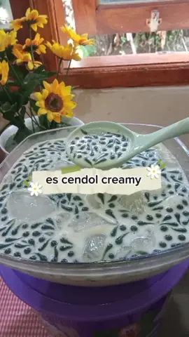 siang2 begini bikin yang seger creamy 🤤😋 #escendolviral #aroracendoljelly 