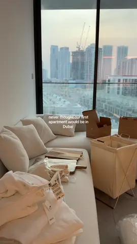 dream 🤍#firstapartment #dubai wanna see a roomtour?