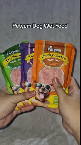 Dog Wet Food from @PetYum and Petlicious  #petyum #petyumwetfood #wetfoodfordogs #fyp #petyummeatloaf 