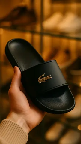 Slide on point! 🐊 Sandal simpel tapi classy, bikin gaya makin keren 😎🔥 #SandalKeren #SlideSandal #OOTD #Streetwear #FashionPria 