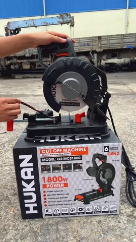 Máy cắt sắt bàn hukan 1800W sử dụng lưỡi 180Mm #LearnOnTikTok #xuhuong 