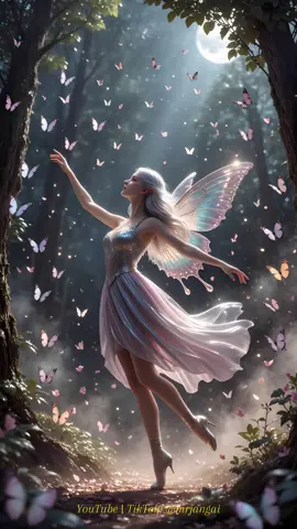 ✨ A fairy dancing in the moonlit forest 🌙 ❄️ And twirling under falling snow… pure magic! #Fairy #HealingVideo #Fantasy #MagicalWorld #Cinematic      