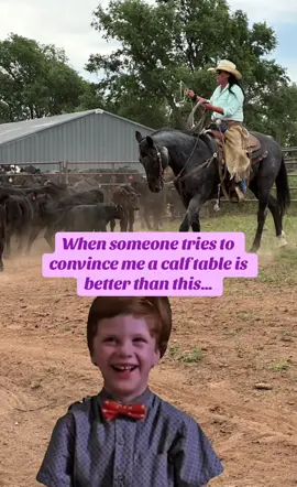 Dragging them to the fire > calf table…. Can’t tell me any differently lol  @COWGIRL Magazine  @COWI Brand™️  @AG-GEAR  @americanhatco  @Circle Y Saddles  @Cactus Ropes  @CowboyWorld  @PURINA  #capcut #ranching #cattle #fyp #xyzbca 