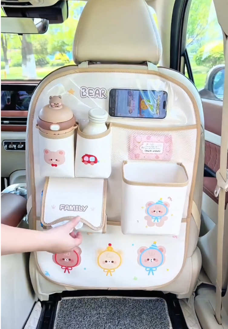 เบาะเก็บของในรถยนต์ ลายน่ารัก มีหลายลายให้เลือก พิกัดในตะกร้าค่ะ #เบาะรถยนต์ #รถยนต์ #ของน่าใช้ #ของใช้ #ใช้ดีบอกต่อ 