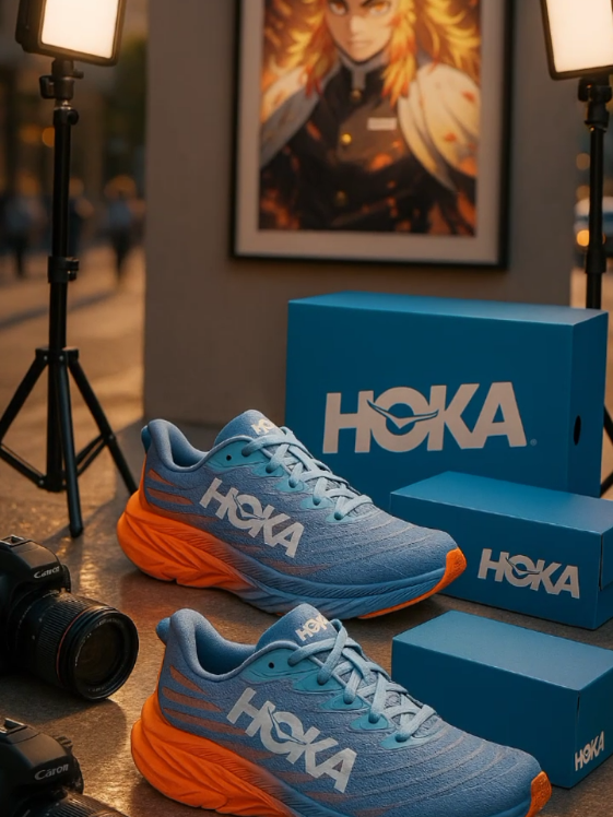 Sepatu Hoka Mach 5 Running / S#sepatusneakers #sepaturunning #keranjangkuning #sepatukeren #fypシ゚viral 