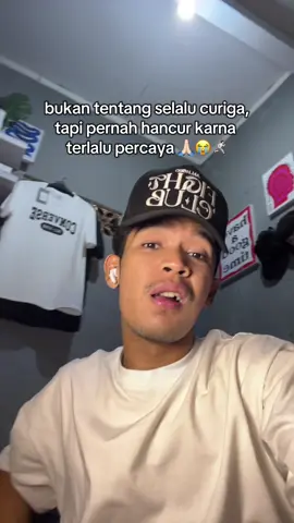bukan tentang selalu curiga, tapi pernah hancur karna terlalu percya  #foryoupage #masukberandafyp #agency #genmilenial #genz 