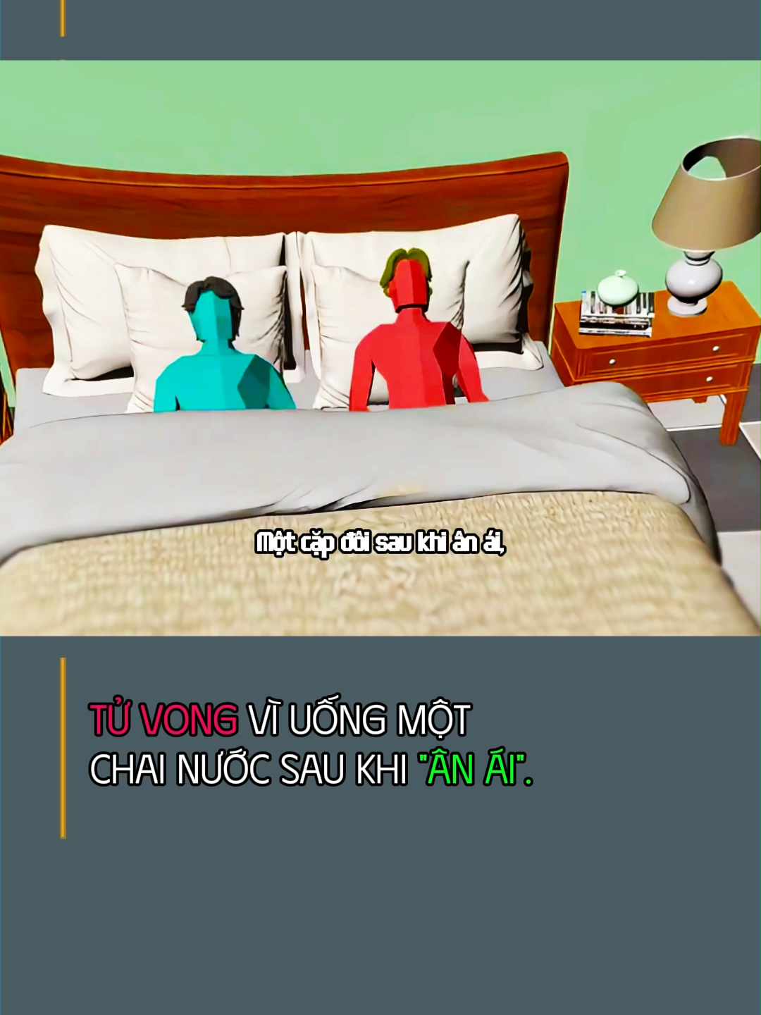 Tử Vong Vì Uống một chai nước sau khi 