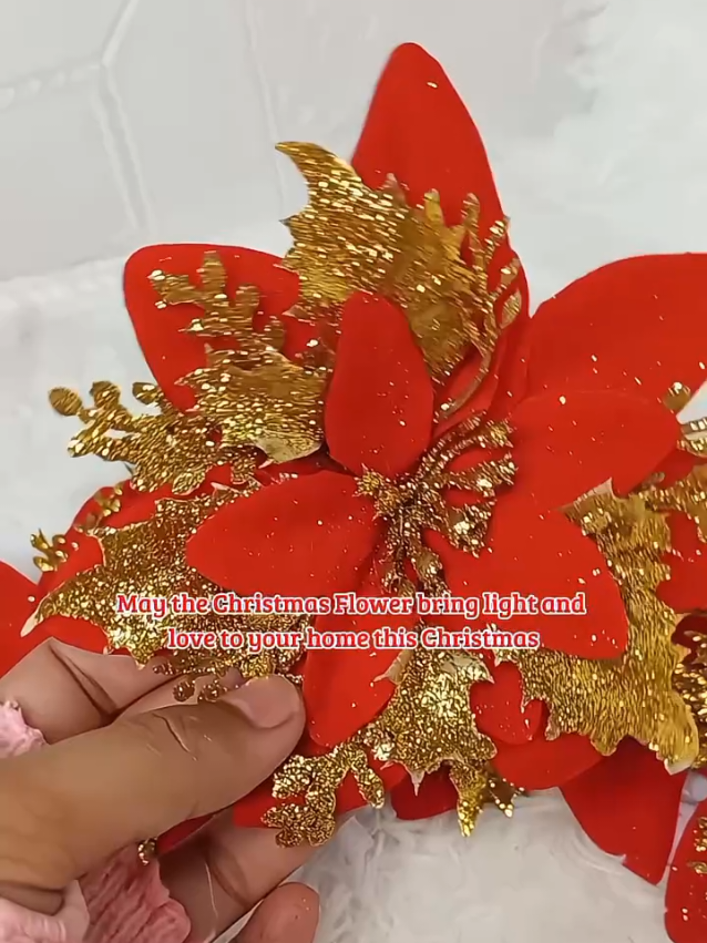 Decoration Flower for this upcoming Ber-months🌹🥀 #decoration #Christmasdecor #flower #redtheme #foryou #viral #christmasflowers 