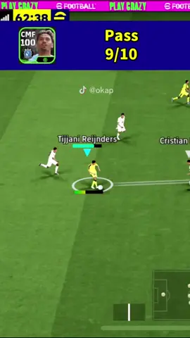 @lepに返信 週間ラインダース攻守万能でなかなかいいね #eFootball #TijjaniReijnders (voice:音読さん)