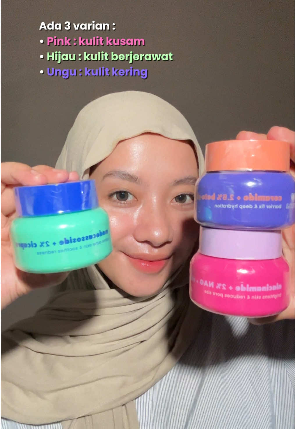 Fomo yg berujung jdi kecintaan bgt sama moist emina yg pink 😭🫶🏻  @eminacosmeticskediriofficial #fyp #moisturizer #moisturizeremina #skincare #foryou 