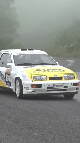 Javier Ramos!!  Attack attack attack!! #sierracosworth #fordmotorsport #cosworth #wrc #fordrs #escortcosworth 