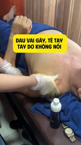 Thuyên giảm nhanh chóng đau vai gáy, tê tay, khớp tay, tay dơ không nổi với dầu xoa Đại Lực Hoàng #coxuongkhop #khopvai #dailuchoang 