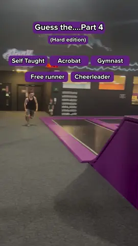 Part 4 of you wanna guess….... 👀 (We’ve made it harder since you’re all too good at this 😉) #ryze #ryzeedinburgh #ryzedundee #trampolinepark #bounce #guesswho #challenge #flips #skills