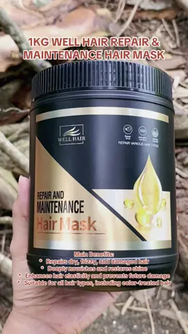 #wellhairmaskrepair #wellhairmask #hairmask 