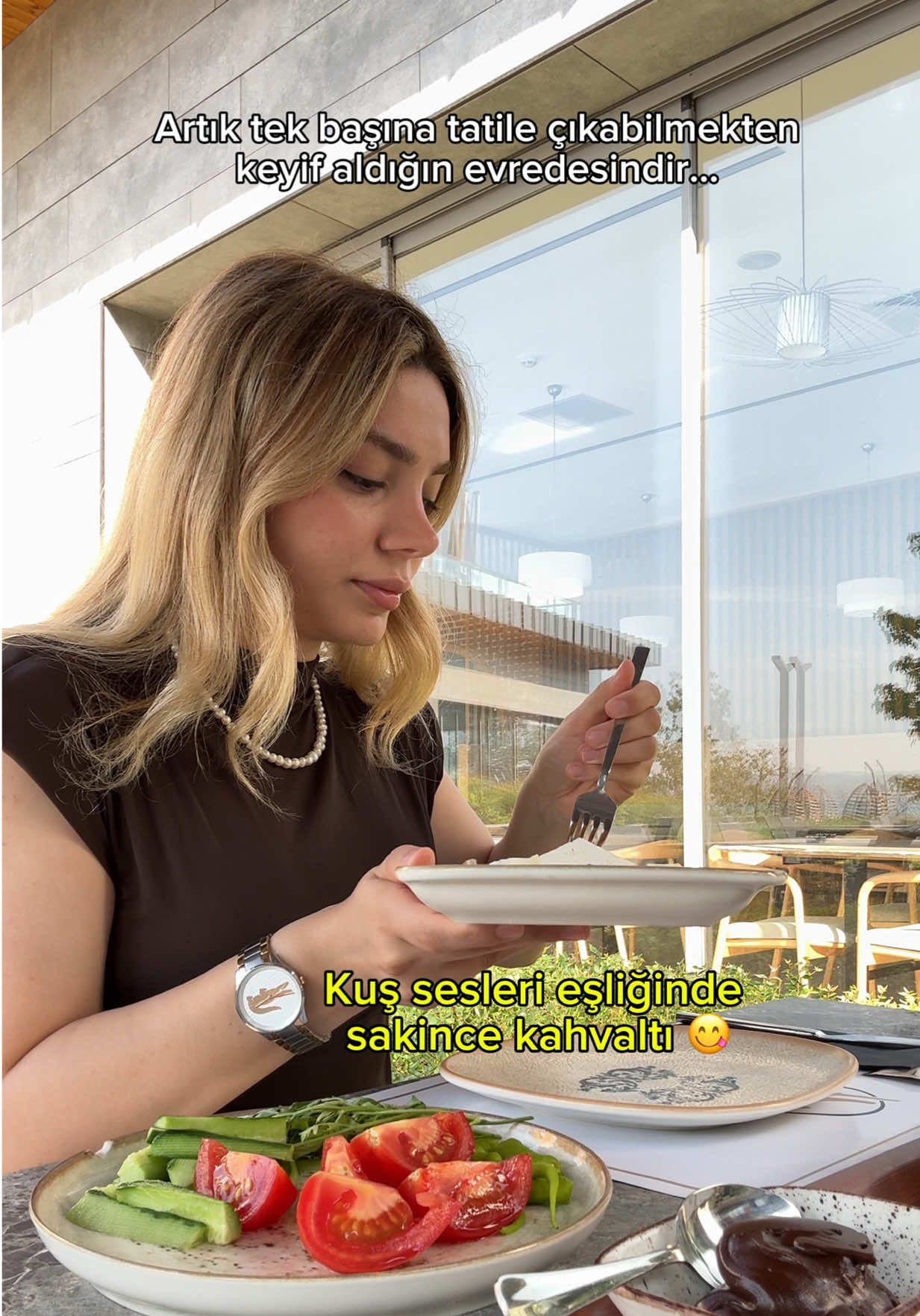 Artık tek başına tatile çıkabilmekten korktuğun değil keyif aldığın dönemdesindir.. ❤️ #tatil #bungalov #bungalovtatil #tekbaşına #keşfet 