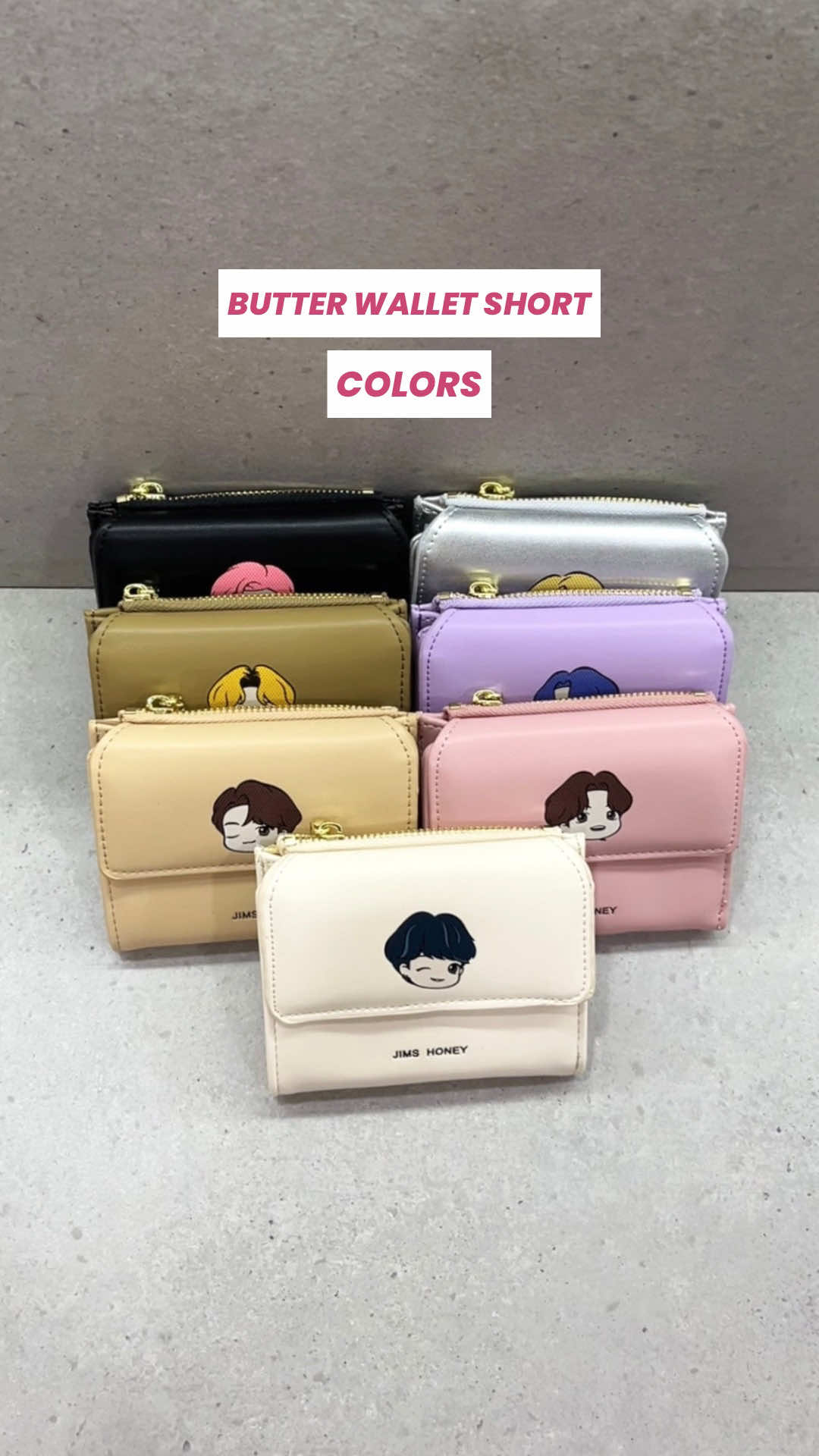 Kamu paling suka Butter Wallet Short warna apa?😍 #JimsHoney #WIBGAJIAN #PromoGuncang88 #GajianSale #dompetwanita 