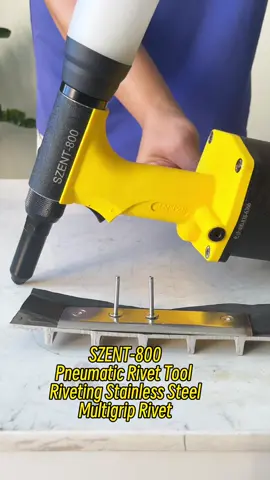 SZENT-800 Pneumatic Rivet Tool Riveting Stainless Steel Multigrip Rivet #fyp #Pneumatitools #Rivetingtools #Fasteners #Seats  