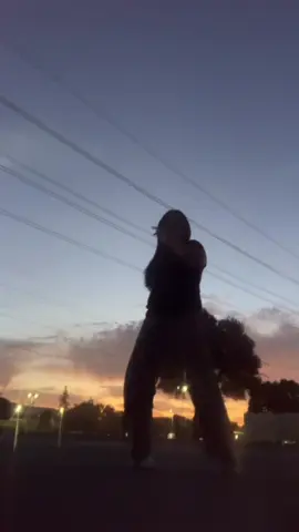 dancing in a random parking lot at sunset :3  #trend#viral#dance#fypシ 