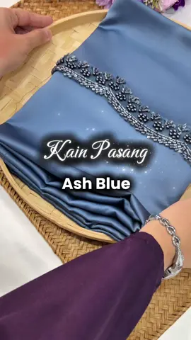 Warna eksklusif macam ni tak selalu restock, jangan tunggu sampai sold out,cepat korang tekan checkout sekarangg!! #raya2026 #kainpasangraya #fypシ #ashblue 