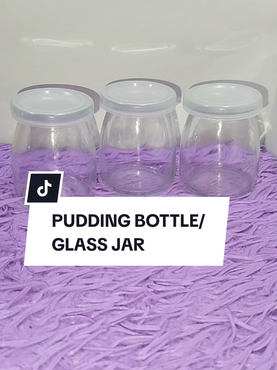 Pudding Bottle / Glass Jar #glassjar #bottle #fyp #tiktokshop #trendingtiktok 