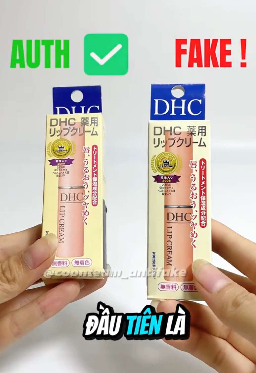 Phần 14 | Son dưỡng môi DHC #coonteam #authfake #son #sonduongdhc 