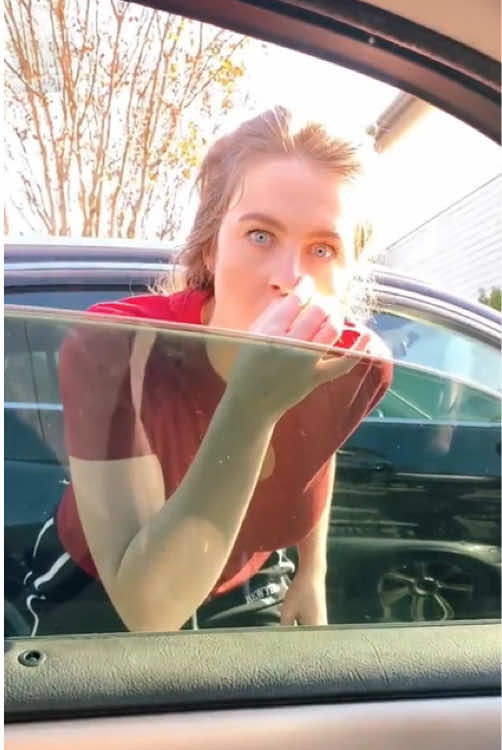 Car window or mirror… what’s the difference? 😂 #police #makeuplife #doublelife #funnyvideo #girlpower #tiktoktrend #makeuptiktok #dayinmylife #funnygirls #makeuplife #carwindow #funnyvideo #epicfail #relatable #beautyhumor #makeuptiktok 