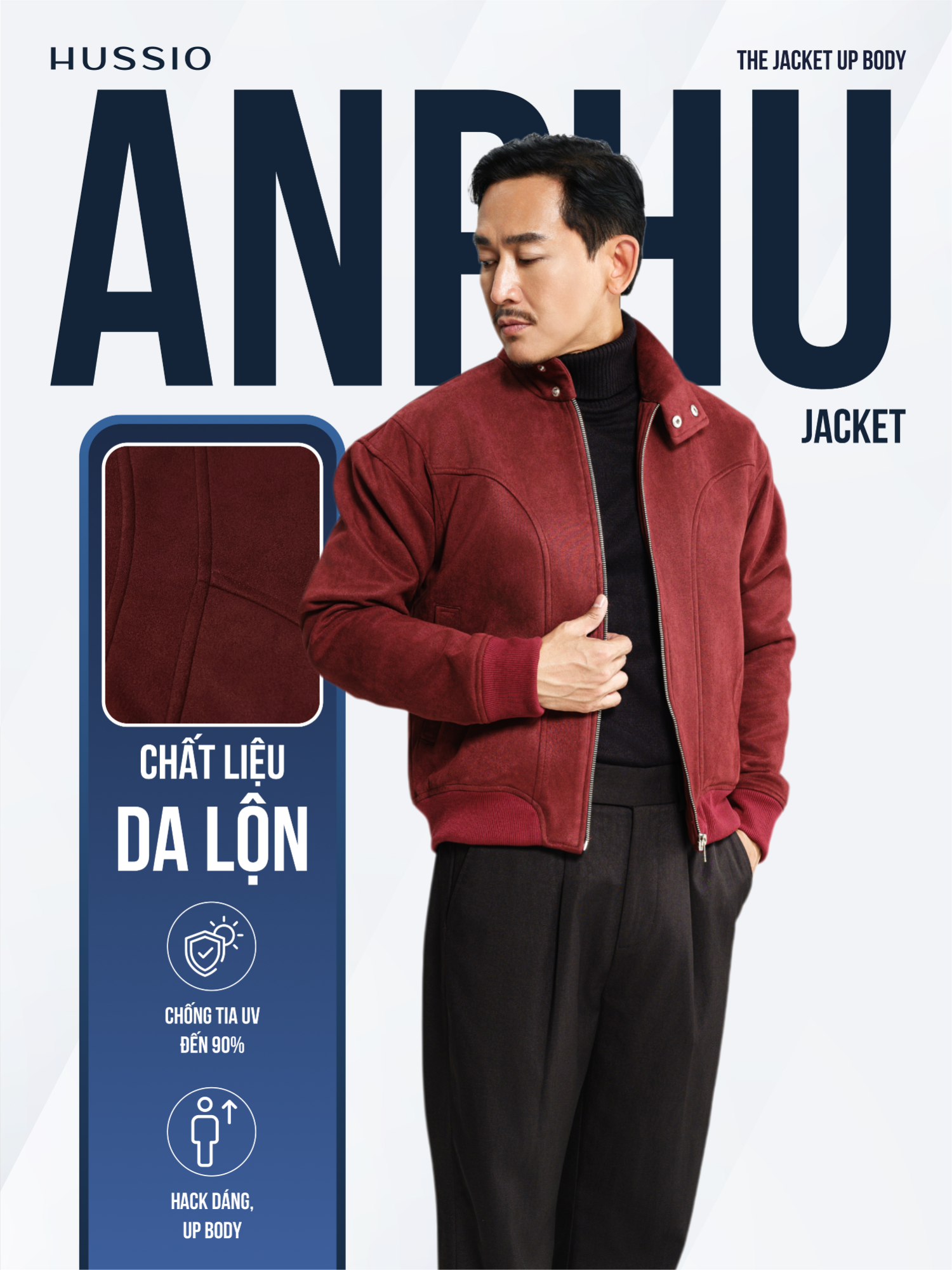 [HUSSIO x HUAVIVAN] Áo khoác da trạm NhaHat - Chiếc áo khoác giúp bạn luôn giữ vẻ chỉn chu nhưng vẫn thoải mái #Hussio #HussioxHuavivan