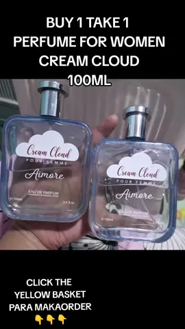 BUY 1 TAKE 1  PERFUME FOR WOMEN CREAM CLOUD 100ML SUPER MURA AT SUPER BANGO KAYA CLICK THE YELLOW BASKET PARA MAKAORDER#creamcloud #creamcloudperfume #crecloudpinkperfume #perfume #PERFUME #women #WOMEN #buy1take1 #BUY1TAKE1 #trendingnow #trendingsound #trendingtiktok #trendingsong #trending #viralvideos #virall #viral #viralvideo #viraltiktok 