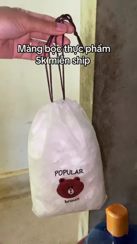 Màng bọc thực phẩm chun co giãn giúp đồ ăn đỡ nhiễm khuẩn #xuhuong #muasamcungtiktok #mangbocthucpham 