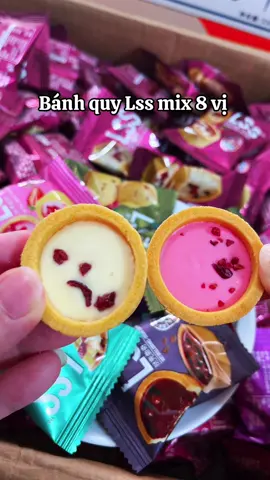 Bánh quy Lss đủ 8 vị về hangd date mới,ngày in trên bánh là nsx,hsd 9 tháng ạ. #xuhuong #banhlss #banhlssmix8vi #banhlssnhanchay #anvatnoidiatrung 