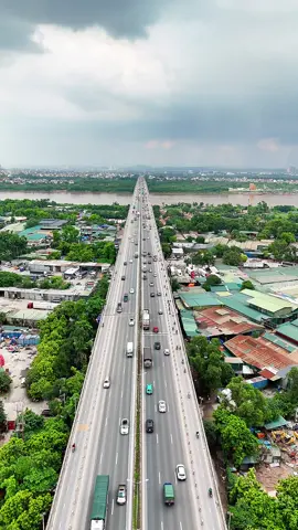 Cầu Thanh Trì trước cơn mưa! #cauthanhtri #djifly #mini4pro #fyp #xh 