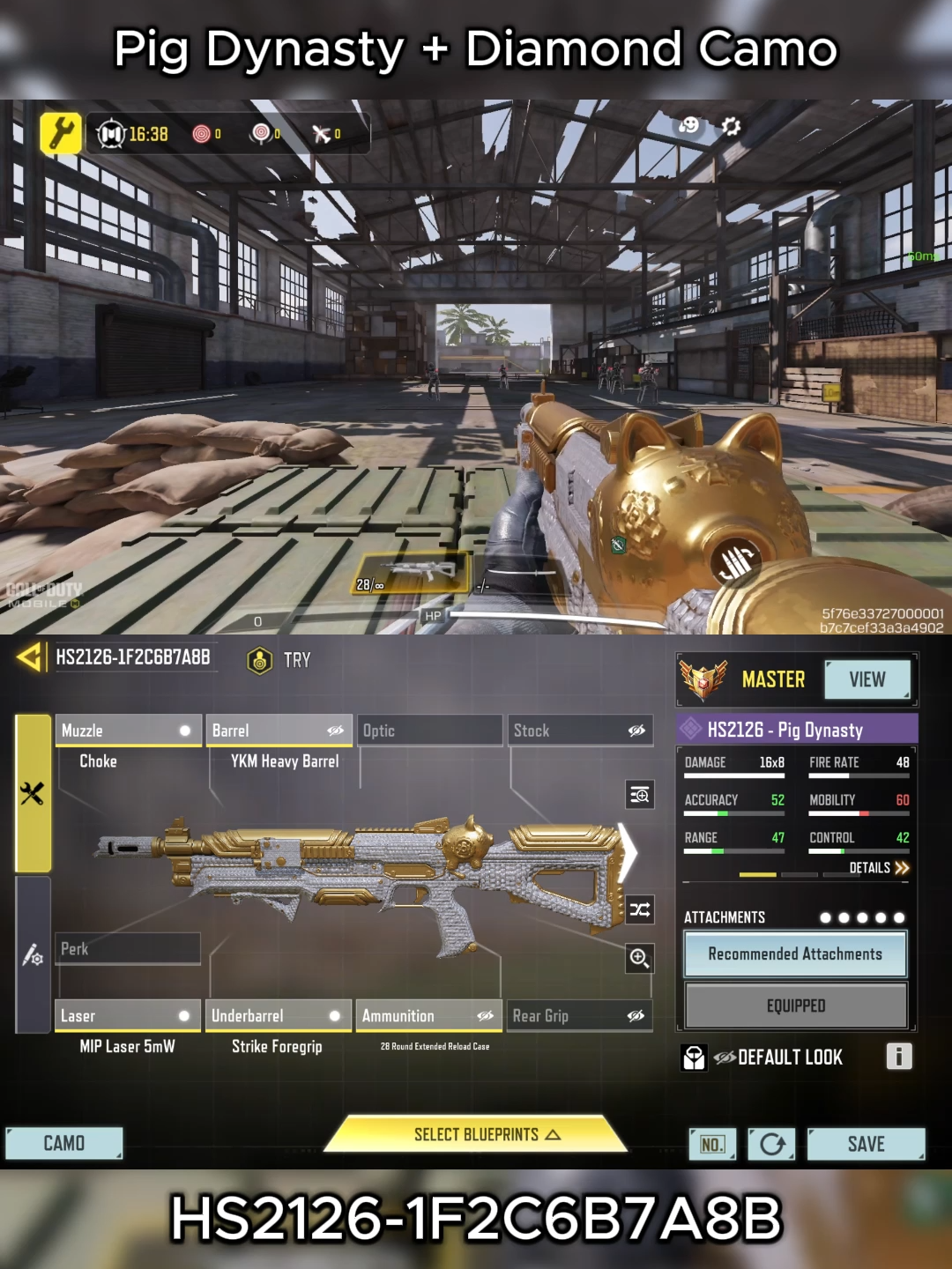 BEST HS2126 Attachment #codm #callofduty #fyp #fypツ #shorts