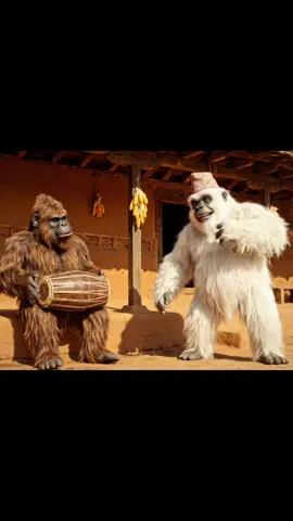 Living that pure #NepaliLife right here in Lalitpur, Bagmati Province! Nothing beats the simple joys of music and dance in our beautiful, rustic setting. Today, my main man #Bigfoot was feeling the musical spirit and started belting out a tune while jamming on his madal. You know I couldn't resist joining in with some serious #YetiDance moves! We were just vibing to the rhythm, him singing 