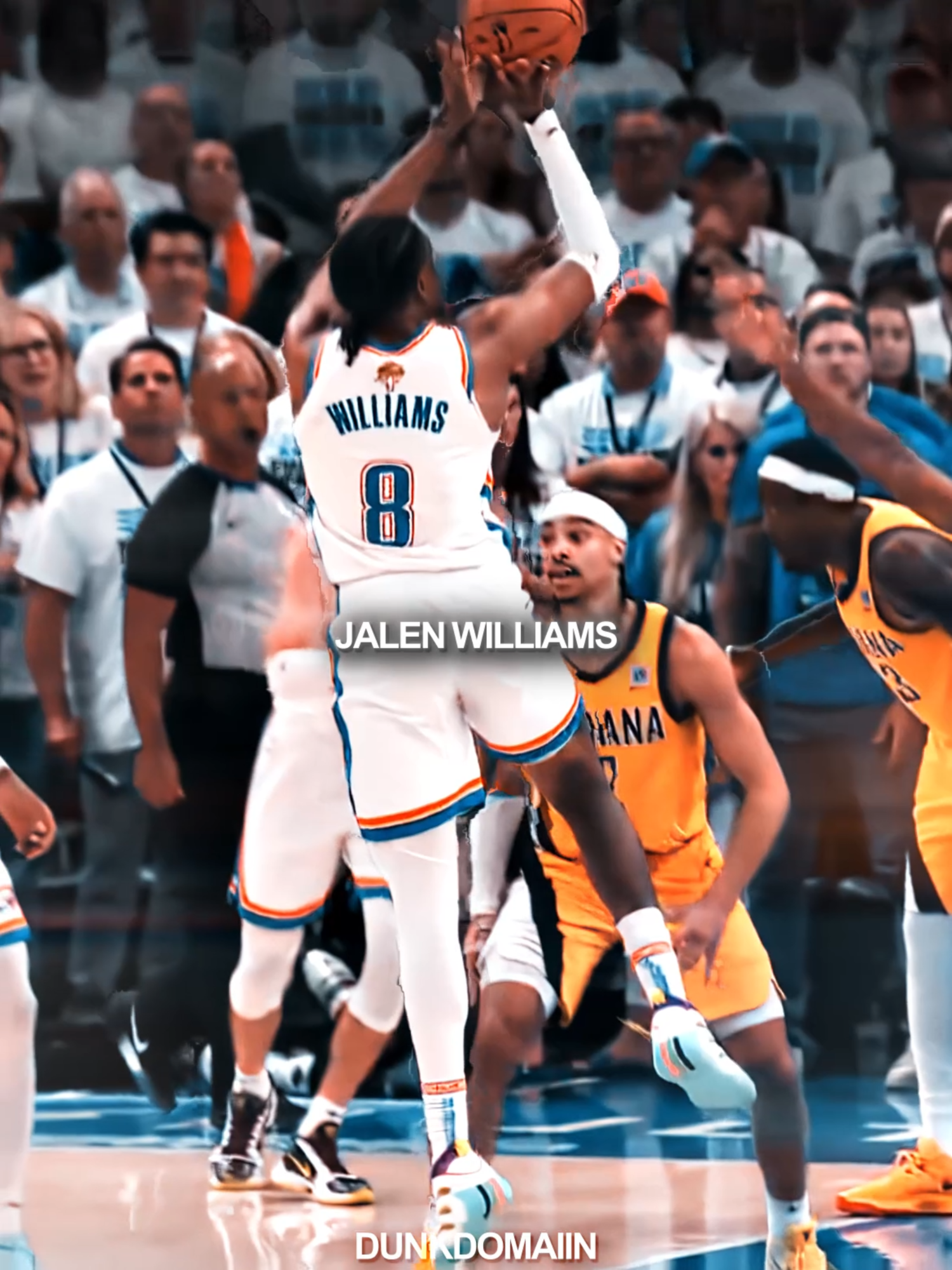 When Jalen Williams starts cooking…#jalenwilliams #okc #smooth #basketball #edit #nbaedits #aftereffectsedits #viral #fyp