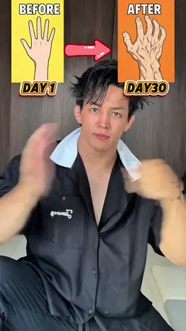 6 hand exercise‼️(DAY1→DAY30) . . #hand #exercise #Fitness #homeworkout #fyp 