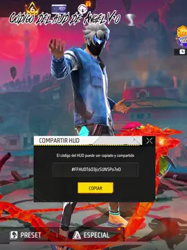 Código del hud de Angel V’o 🌪️ #free_fire #paratii 