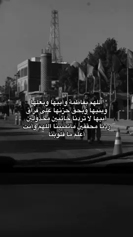 اللهم بفاطمة وأبيها وبعلها وبنيها وبحق حزنها على فراق أبيها لا تردنا خائبين مخذولين ردنا محققين ماتمنينا اللهم وأنت أعلم ما قلوبنا #اللهم_صل_على_محمد_وآل_محمد #اكسبلورexplore #كربلاء_المقدسة #الحسين_عليه_السلام #العباس_عليه_السلام 