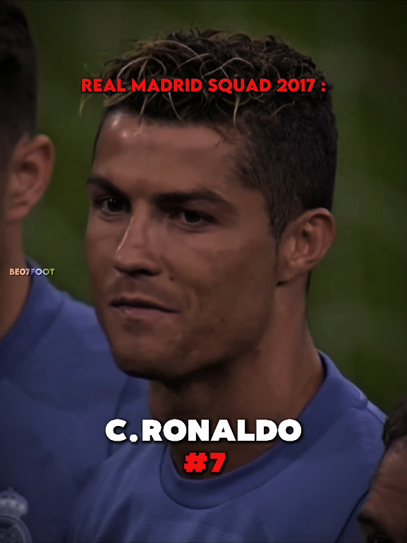Real Madrid squad 2025 vs 2017 ☠️🔥I #ronaldo #realmadrid #squad #football #today 