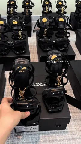New arrivals 🩷 👠YSL #HaMydayyy👠 #tiemgiayflop😎 #heels #PNHofficialQC #fullbox #giàycaogot #giày_nữ #giàycaogot #trending #outfit #girl #ysl #giaycaogot #videoviralitiktok 