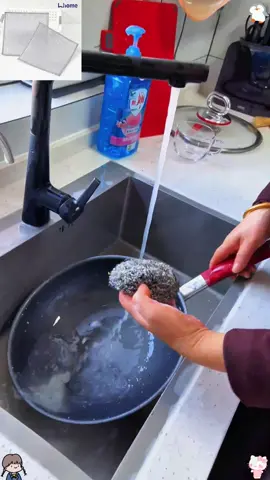 แจกพิกัด ผ้าล้างจานลวดเหล็ก ใช้ดีมากๆไม่ สะสมแบคทีเรียไม่มีกลิ่นเหม็นบูดอาหาร หลังล้างจาน#ครัว #งานบ้าน #ล้างจาน #ผ้าล้างจาน #ผ้าล้างจานลวดเงิน  จานลวดเหล็ก