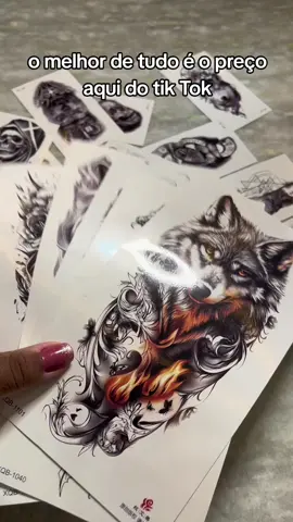 aproveita tatuagem falsa colável 